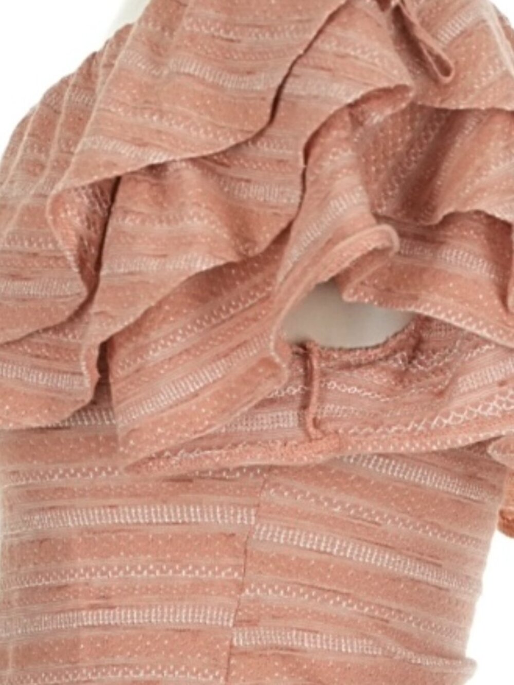 NWT Free People Heirloom Ruffle Boho Top Boho Cottagecore Ruffle Romantic XS $78 - Picture 8 of 11